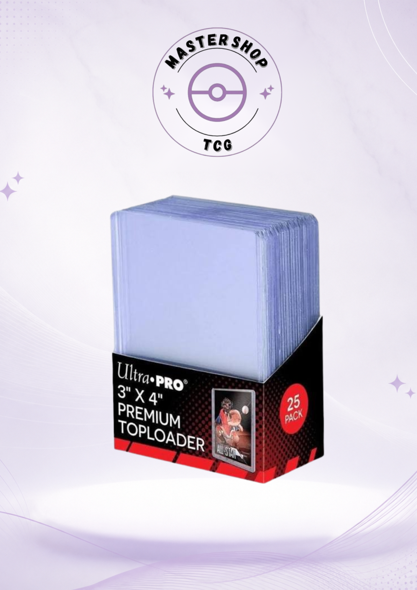 Ultra PRO - Toploaders Clear Regular - x25