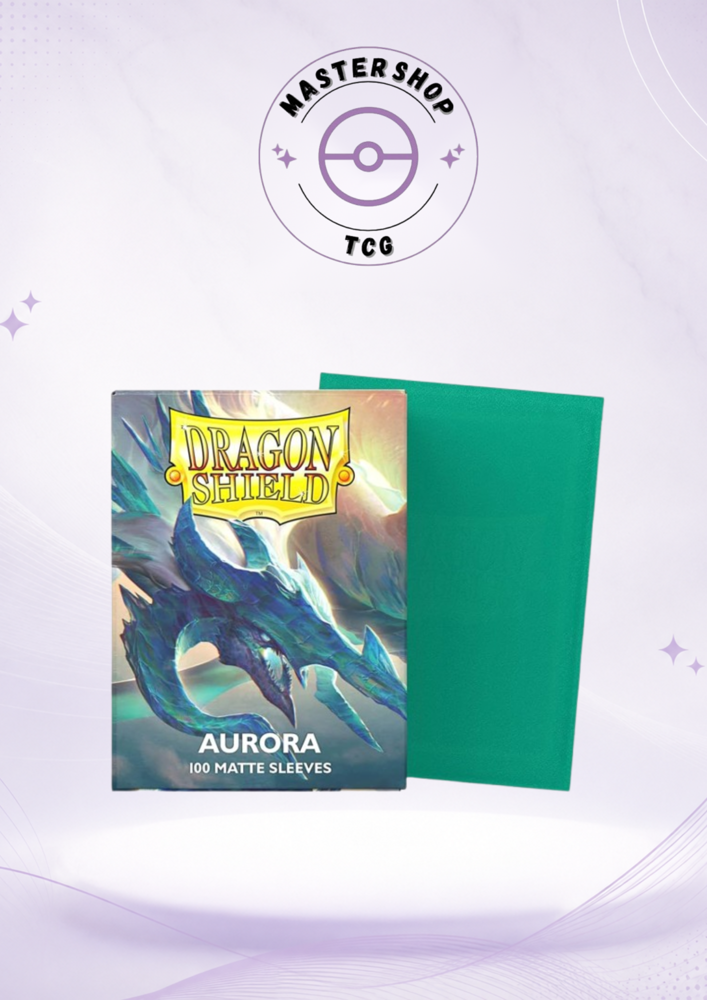 Dragon Shield - 100 Protège-cartes Standard Matte - Aurora