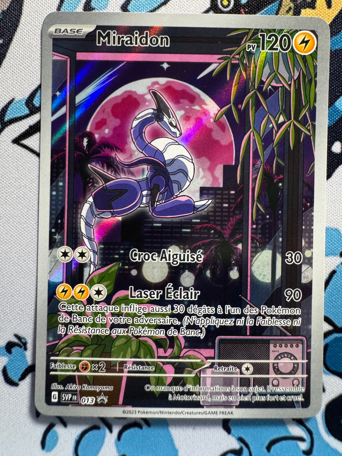 Carte Pokémon Miraidon 013/SVP – Promos Écarlate et Violet – Français