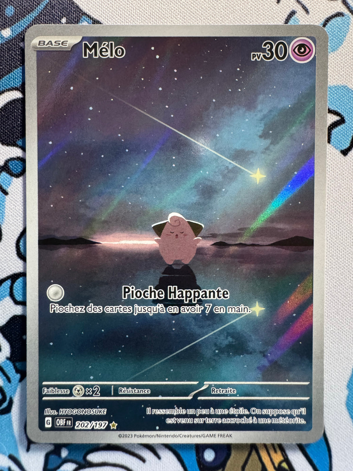 Carte Pokémon Mélo OBF-202 – Flammes Obsidiennes – Français