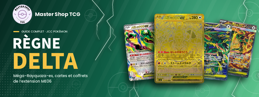 Règne Delta (ME06) : le guide complet de la nouvelle extension Pokémon