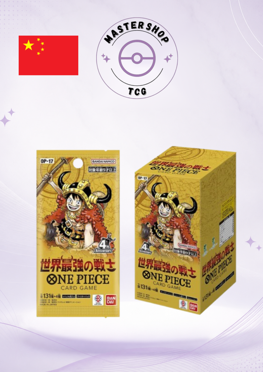 One Piece – OP-17 The World's Strongest Warriors – Booster Box – Chinois
