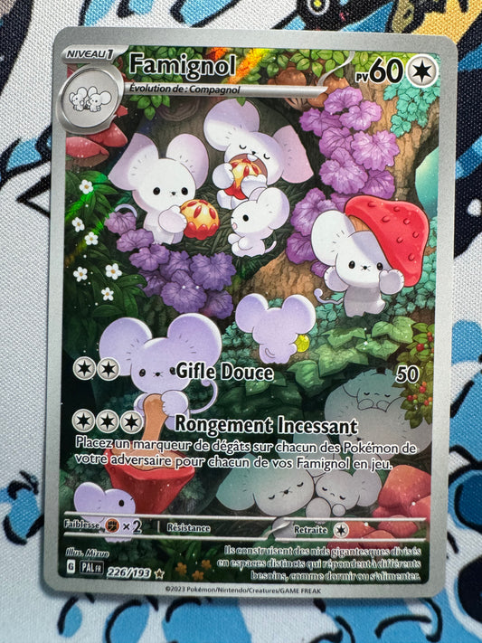 Carte Pokémon Famignol 226/PAL – Évolutions à Paldea – Français