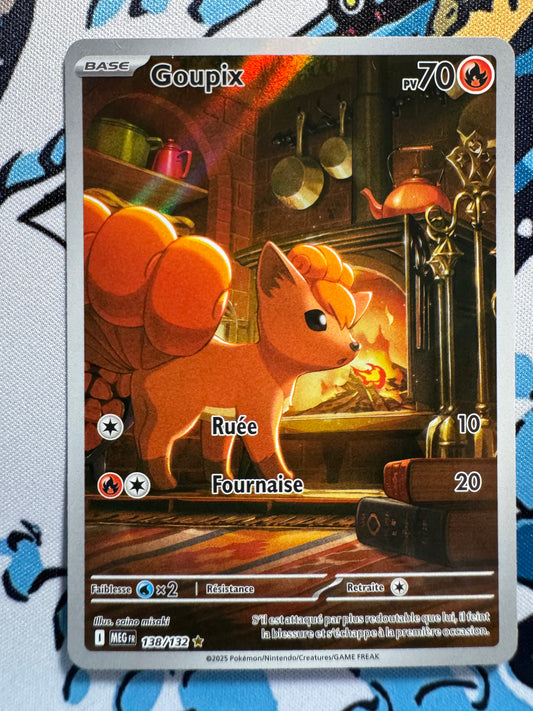 Carte Pokémon Goupix 138/MEG – Méga-Évolution – Français