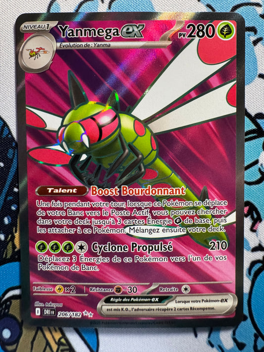 Carte Pokémon Yanméga ex DRI-206 – Rivalités Destinées – Français