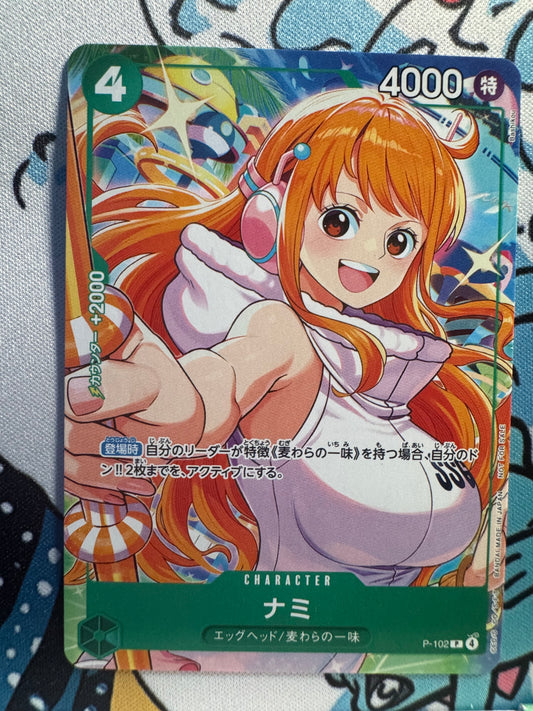 Carte One Piece Nami P-102 V.1 – Promos – Japonais