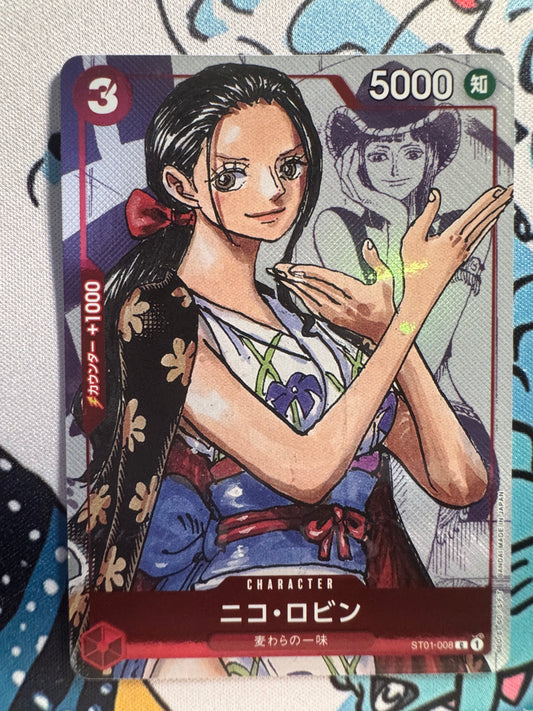Carte One Piece Nico Robin ST01-008 – Premium Bandai Products – Japonais