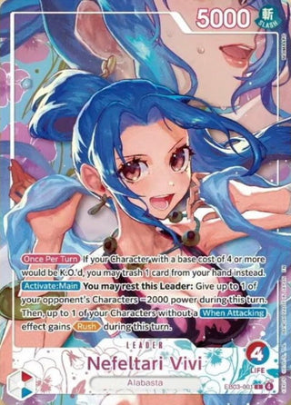 Carte One Piece EB-05 Nefertari Vivi EB03-001 parallèle 3