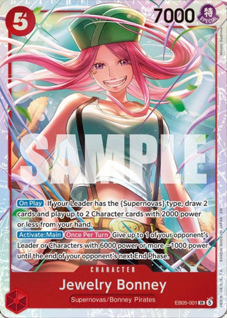 Carte One Piece EB-05 Jewelry Bonney EB05-001