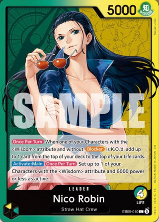 Carte One Piece EB-05 Nico Robin EB05-010
