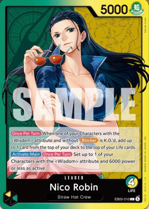 Leader Nico Robin EB05-010 One Piece EB-05 Heroines Edition vol.2
