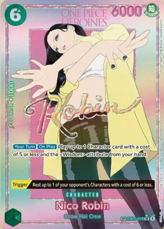 Carte One Piece EB-05 Nico Robin EB05-016 parallèle 2