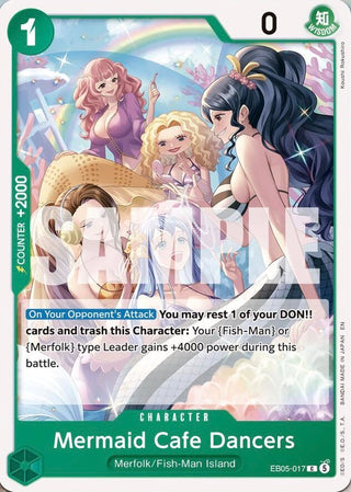 Carte One Piece EB-05 Danseuses du Mermaid Café EB05-017