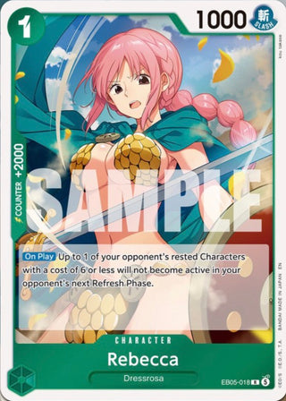 Carte One Piece EB-05 Rebecca EB05-018
