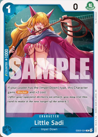 Carte One Piece EB-05 Little Sadi EB05-024