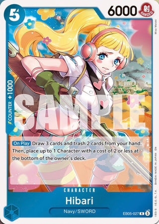 Carte One Piece EB-05 Hibari EB05-027