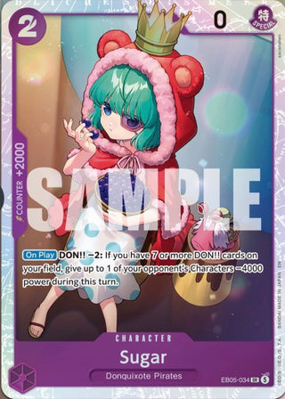 Carte One Piece EB-05 Sugar EB05-034