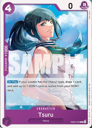 Carte One Piece EB-05 Tsuru EB05-036