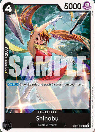 Carte One Piece EB-05 Shinobu EB05-042
