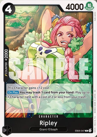 Carte One Piece EB-05 Ripley EB05-047