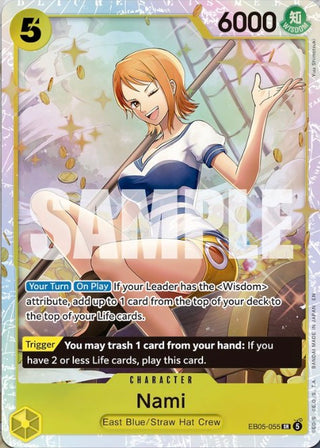 Carte One Piece EB-05 Nami EB05-055