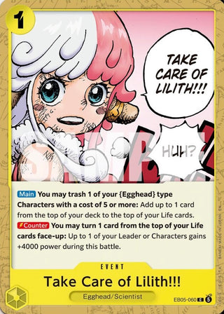 Carte One Piece EB-05 Take Care of Lilith!!! EB05-060