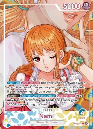 Carte One Piece EB-05 Nami OP11-041 parallèle 3