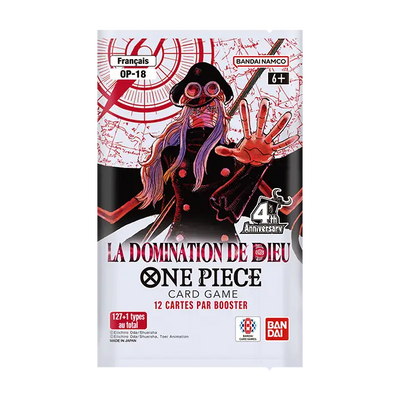 Booster français One Piece OP-18 La Domination de Dieu
