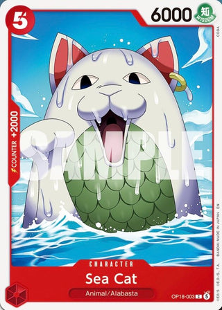 Carte One Piece OP-18 Sea Cat OP18-003