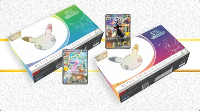 Collection Ultra-Premium Pokémon 30 ans versions Jour et Nuit